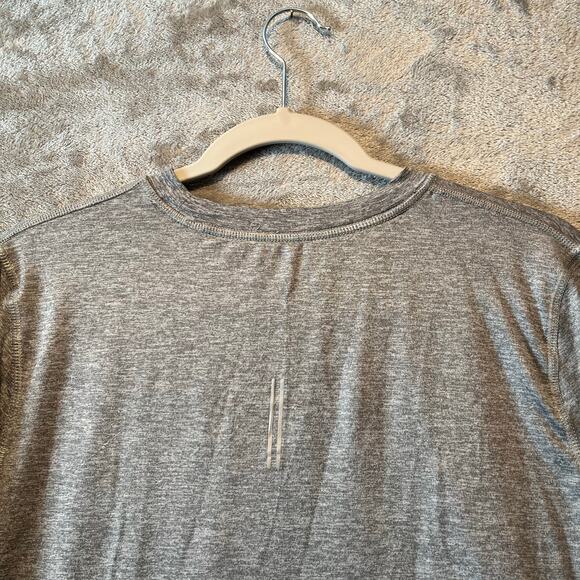 Nike Element Women's Medium Gray Long Sleeve Running Shirt Dri Fit Athletic Top - Picture 4 of 5